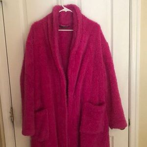 Fuzzy and fun link bathrobe!